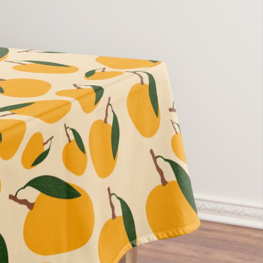 Mango Summer Fruit Pattern Tafelkleed (Voorbeeld)
