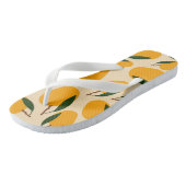 Mango Summer Fruit Pattern Teenslippers (Schuin)
