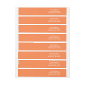 Mango Tango Cute Monochrome Adreslabel Wikkel (Vel)