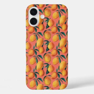 "Mango Tango Fiesta" iPhone 16 Plus Hoesje