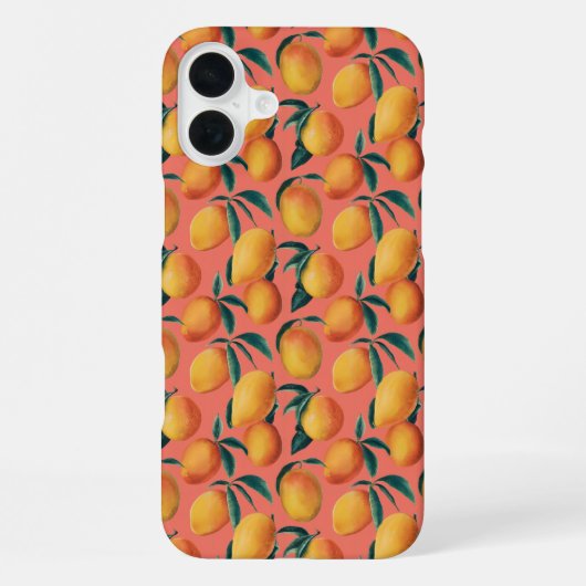 "Mango Tango Fiesta" iPhone Hoesje (Achterkant)