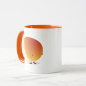 Mango-teken glimlachen mok (Voorkant links)