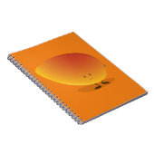 Mango-teken glimlachen notitieboek (Rechterzijde)