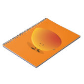 Mango-teken glimlachen notitieboek (Linkerzijde)