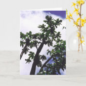 Mango Tree Kaart (Gele Bloem)