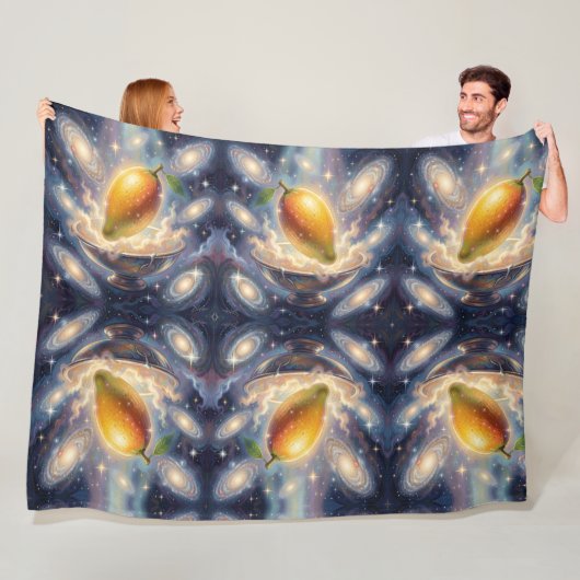 Mango – Tropical Fruit Full of Flavor´4 Fleece Deken (In situ)