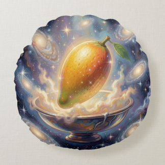 Mango – Tropical Fruit Full of Flavor´4 Rond Kussen