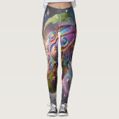  Mango – Tropical Fruit Full of Flavor Leggings (Voorkant)