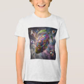 Mango – Tropical Fruit Full of Flavor Tri-Blend Shirt (Voorkant)