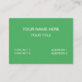 mango-tropisch fruit visitekaartje (Achterkant)