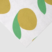 Mango Tropisch Fruit Zomerfeest Tissuepapier (Detail)