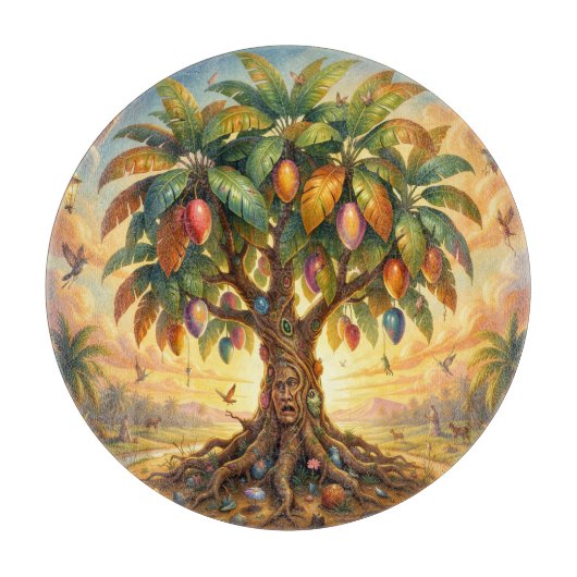 Mango – Tropische Frucht voller Geschmack´7 Snijplank (Voorkant)