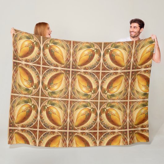 Mango – Tropische Frucht voller Geschmack´8 Fleece Deken (In situ)