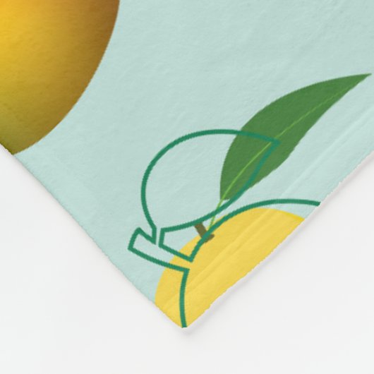 Mango Vers Fleece Deken (Hoek)
