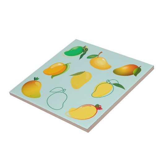 Mango Vers Tegeltje (Zijkant)