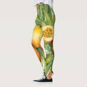 Mango Vruchten en Bladeren  Leggings (Links)