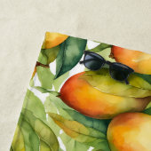 Mango Vruchten en Bladeren  Strandlaken (In situ)
