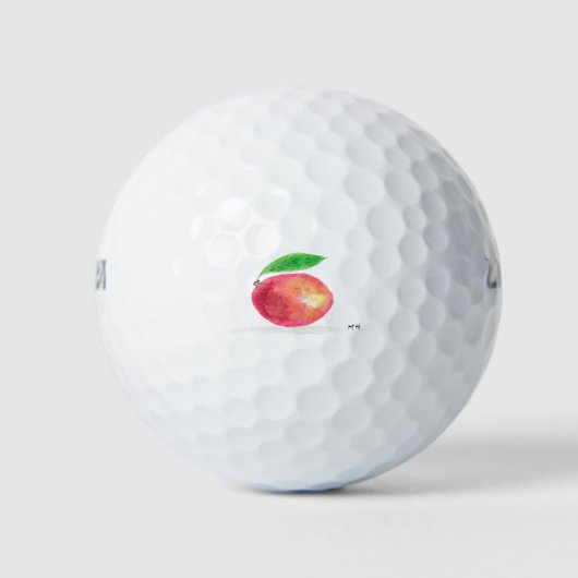 Mango-vruchten Golfballen (Voorkant)