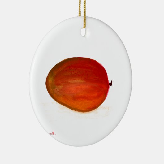 Mango-vruchten Keramisch Ornament (Rechts)