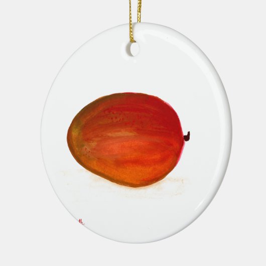 Mango-vruchten Keramisch Ornament (Links)