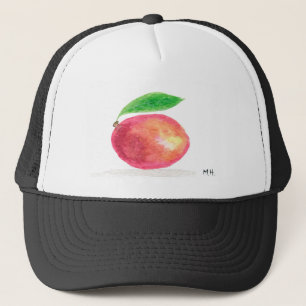 Mango-vruchtentropisch sinaasappel trucker pet
