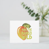 Mango Wild Briefkaart (Staand voorkant)