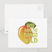Mango Wild Briefkaart (Voorkant / Achterkant)