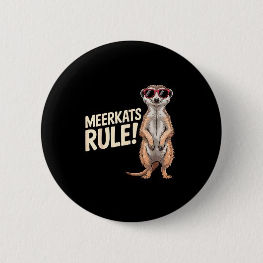 Mangoest ontwerp voor mannen vrouwen kinderen dier ronde button 5,7 cm (Voorkant)