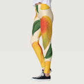 Mangofruit naadloos patroon leggings (Links)