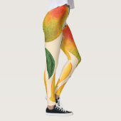 Mangofruit naadloos patroon leggings (Rechts)