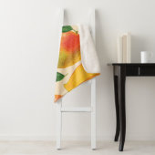 Mangofruit naadloos patroon sherpa deken (In situ)