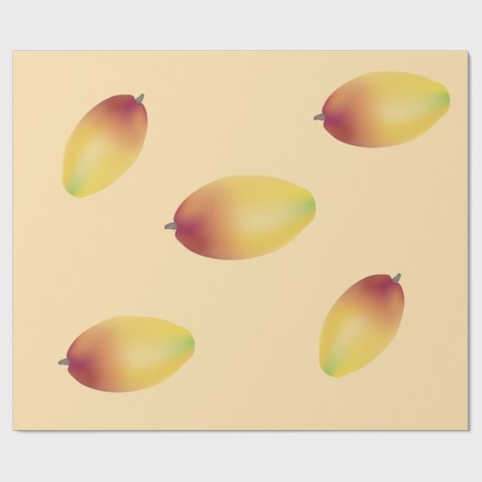 Mangokarton Cadeaupapier (Vlak)