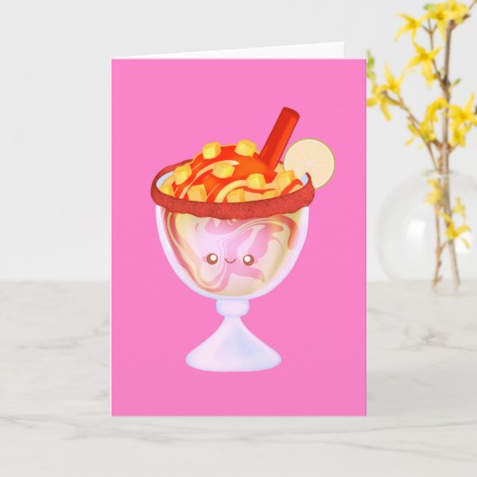 Mangoneada De Mango Kaart (Gele Bloem)