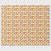 Mangopatroon Cadeaupapier (Vlak)