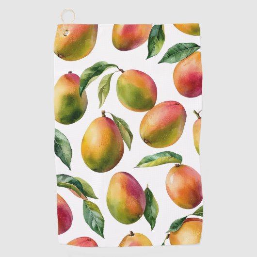 mangopatroon golfhanddoek (Voorkant)