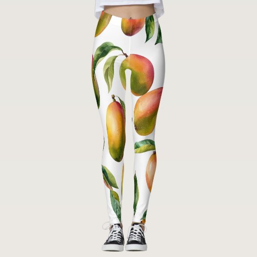 mangopatroon leggings (Voorkant)