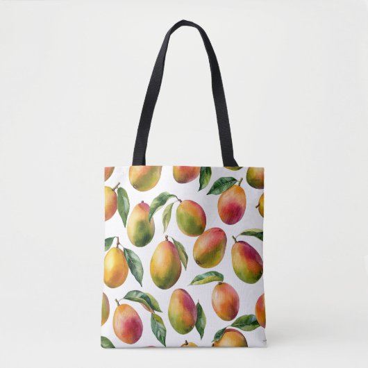 mangopatroon tote bag (Voorkant)