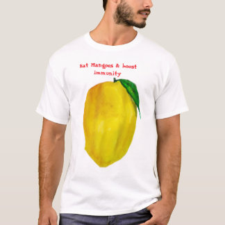 Mango's eten verhoogt de weerstand t-shirt