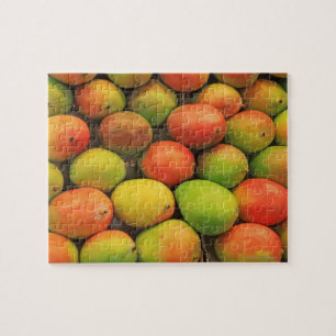 Mangos, Spanje, Catalonië, Barcelona, La Boqueria Legpuzzel