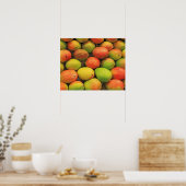 Mangos, Spanje, Catalonië, Barcelona, La Boqueria Poster (Keuken)