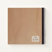 Mangosteen Illustratie Gepersonaliseerde Comp Notitieboek (Achterkant)