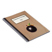  Mangosteen Illustratie Gepersonaliseerde Comp Notitieboek (Rechterzijde)