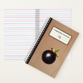  Mangosteen Illustratie Gepersonaliseerde Comp Notitieboek (Binnen)