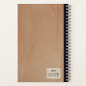  Mangosteen Illustratie Gepersonaliseerde Comp Notitieboek (Achterkant)