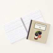  Mangosteens gepersonaliseerde compositie Notitieboek (Binnen)