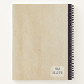 Mangosteens gepersonaliseerde compositie Notitieboek (Achterkant)