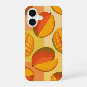 Mangostijl vintage motief iPhone 16 hoesje
