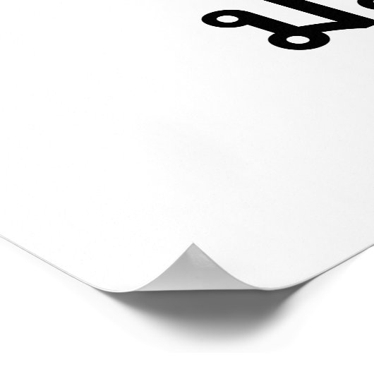 Mangovorm Thais Script Fruit Word Art Poster (Hoek)