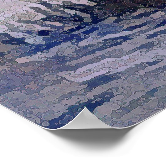 Mangrove aan de Golf Poster (Hoek)