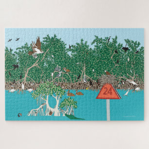 Mangrove Eiland 20x30 Legpuzzel